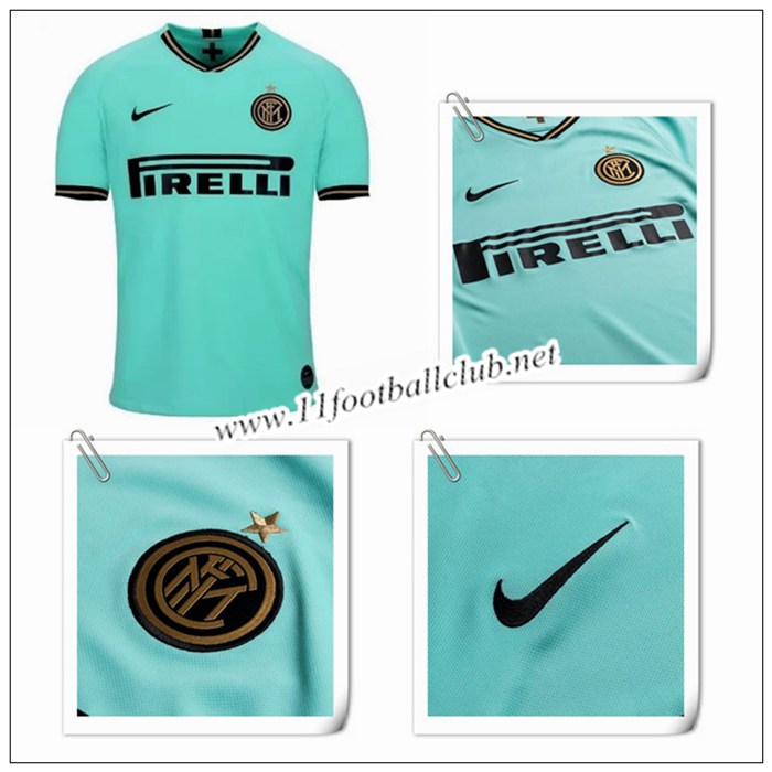 Le Nouveaux Maillot de Inter Milan Exterieur Vert Clair 2019/20 Floqué Le Nouveaux Maillot de Inter Milan Exterieur Vert Clair 2019/20 Floqué
