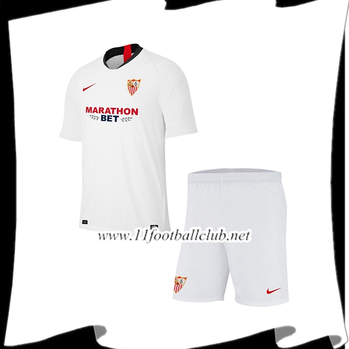 Le Nouveaux Maillot de Sevilla FC Enfant Exterieur Rouge 2019/20 Floqué