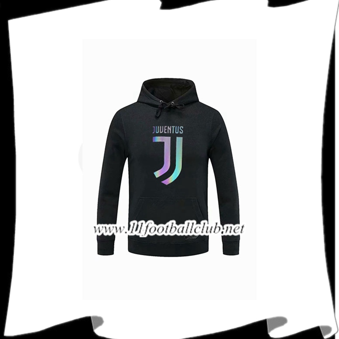 Le Nouveau Sweatshirt Training Capuche Juventus Noir 2020/2021