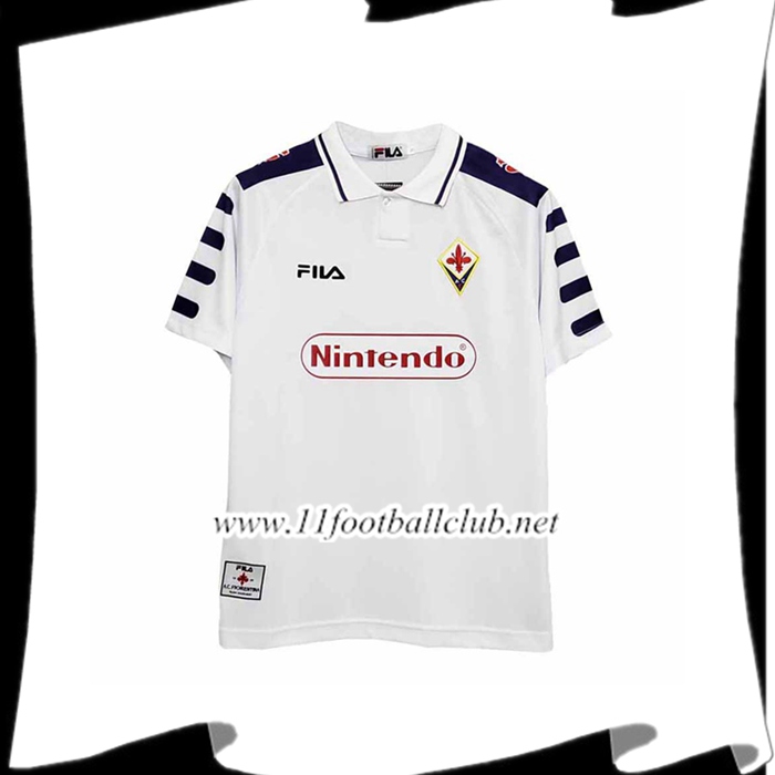 Le Nouveaux Maillot de Foot ACF Fiorentina Retro Exterieur Domicile 1998