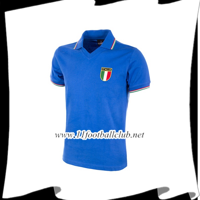 Le Nouveaux Maillot de Foot Italie Retro Domicile 1982
