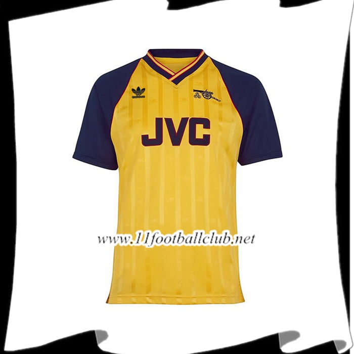 Le Nouveaux Maillot de Foot Arsenal Retro Exterieur 1988/1990