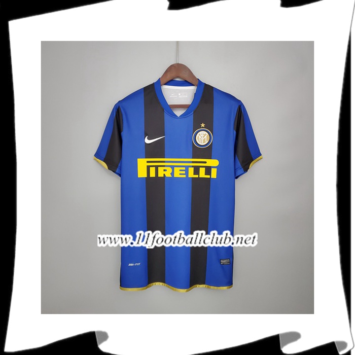Le Nouveau Maillot de Foot Inter Milan Retro Domicile 2008/2009