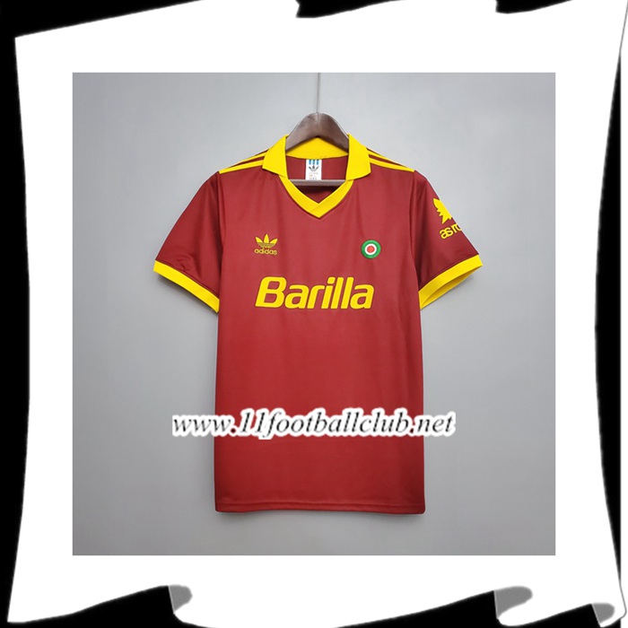 Le Nouveau Maillot de Foot AS Roma Retro Domicile 1991/1992