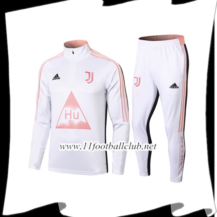 Le Nouveaux Ensemble Survetement de Foot Juventus Joint Edition Blanc 2020/2021