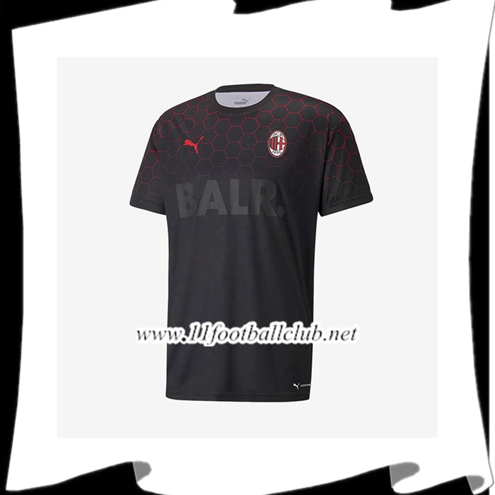 Le Nouveaux Maillot de Foot Milan AC Noir 2020/2021