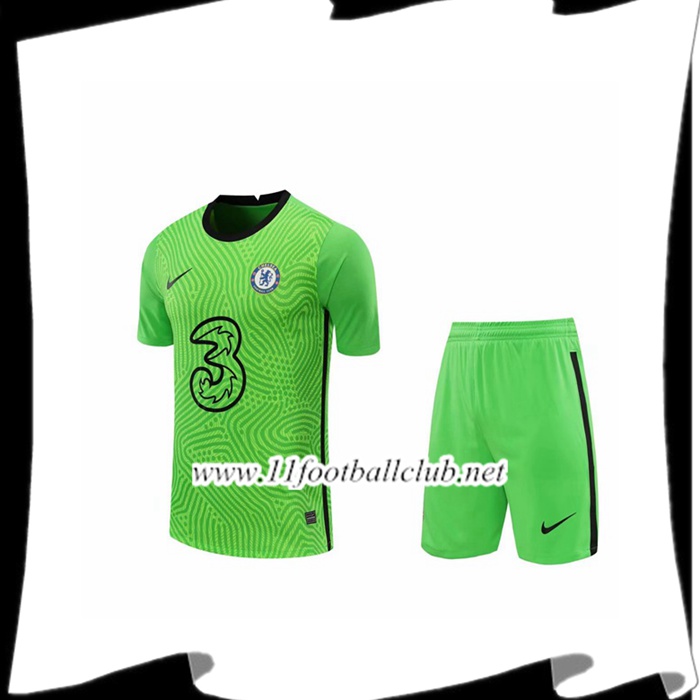Le Nouveau Maillot FC Chelsea Gardien De But Vert 2020/2021