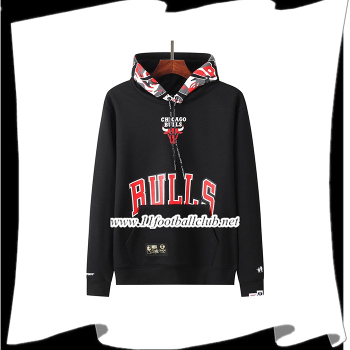 Le Nouveaux Sweatshirt Training Chicago Bulls Noir 2021