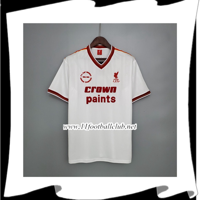 Le Nouveaux Maillot FC Liverpool Retro Exterieur 1985/1986