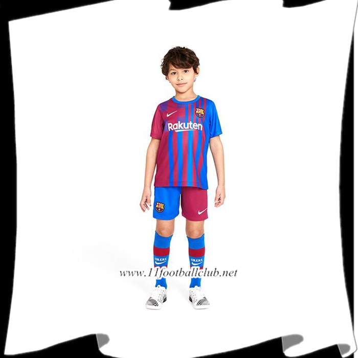 Le Nouveaux Maillot FC Barcelone Enfant Domicile 2021/2022