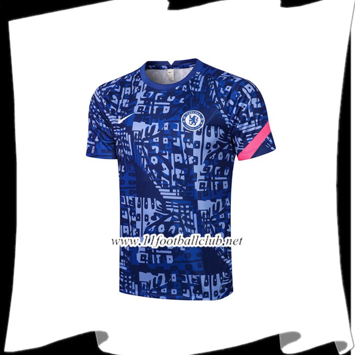 Le Nouveaux Training T-Shirts FC Chelsea Bleu 2021/2022