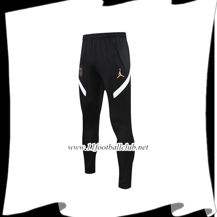 Le Nouveaux Training Pantalon Foot Jordan PSG Noir/Blanc 2021/2022
