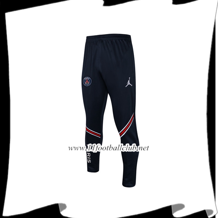 Le Nouveau Training Pantalon Foot Jordan PSG Noir/Rouge 2021/2022 -01