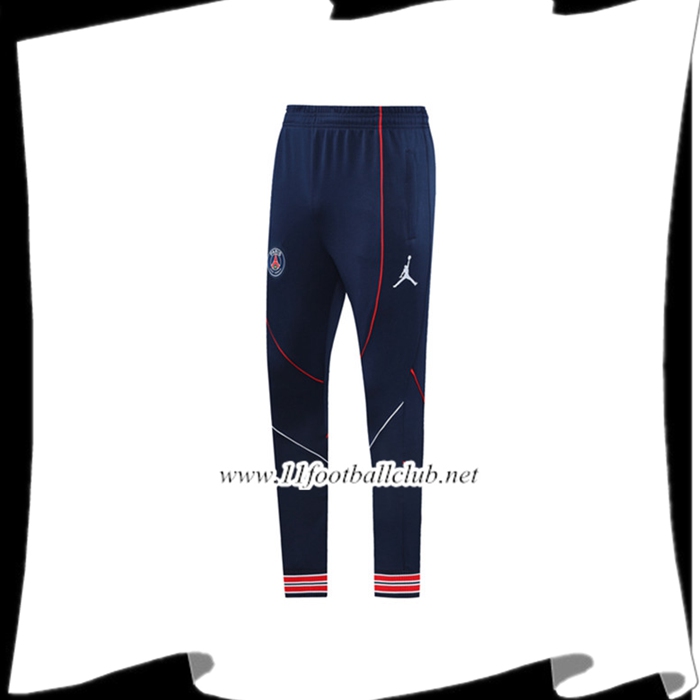Le Nouveau Training Pantalon Foot Jordan PSG Bleu Marine 2021/2022