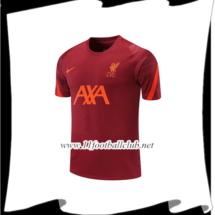 Le Nouveau Training T-Shirts FC Liverpool Rouge 2021/2022