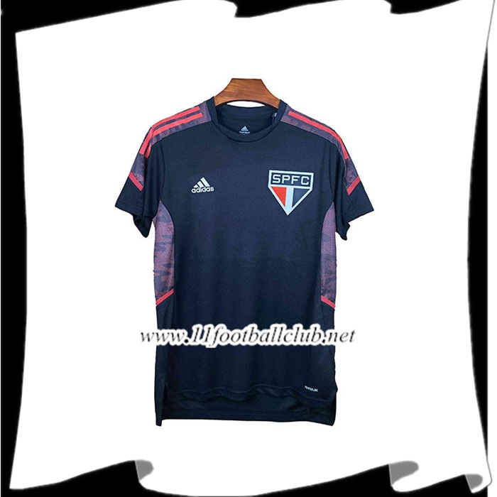 Nouveau Training T-Shirts Sao Paulo FC Noir 2021/2022