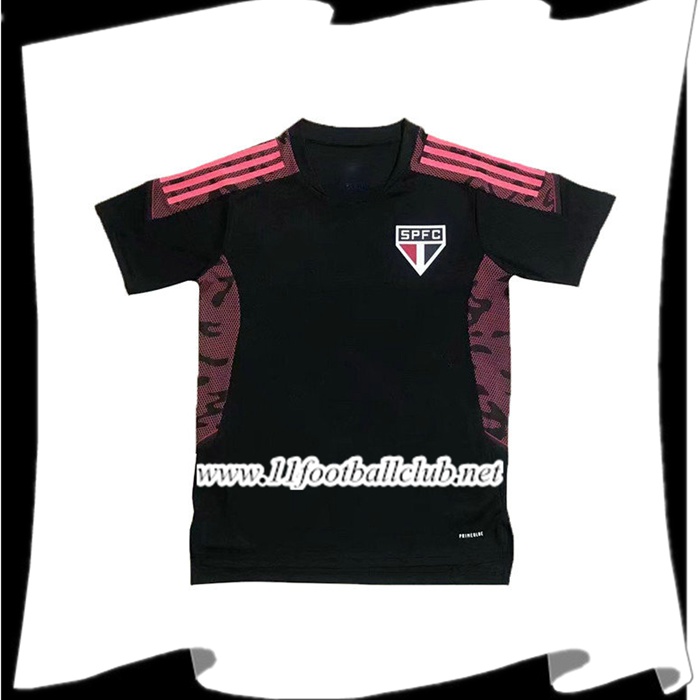 Nouveaux Training T-Shirts Sao Paulo FC Rouge/Bleu 2021/2022