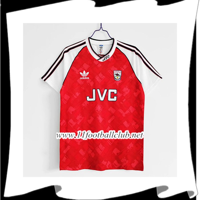Le Nouveaux Maillot de Foot Arsenal Retro Domicile 1990/1992