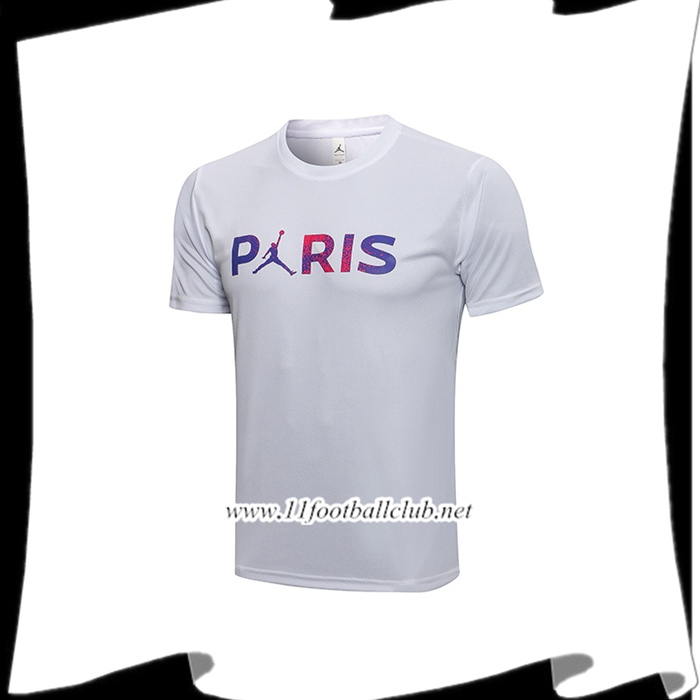 Le Nouveaux Training T-Shirts Jordan PSG Classic Blanc 2021/2022