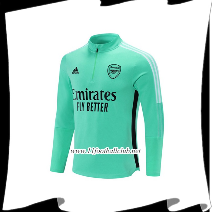 Le Nouveau Sweatshirt Training Arsenal Vert 2021/2022