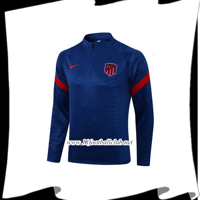 Le Nouveau Sweatshirt Training Atletico Madrid Bleu 2021/2022