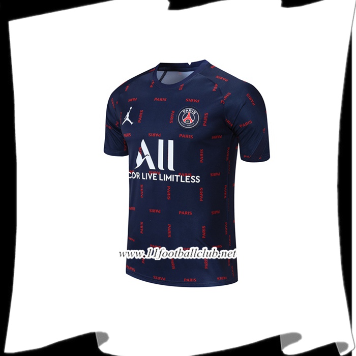 Le Nouveaux Training T-Shirts Jordan PSG Bleu Marin 2021/2022