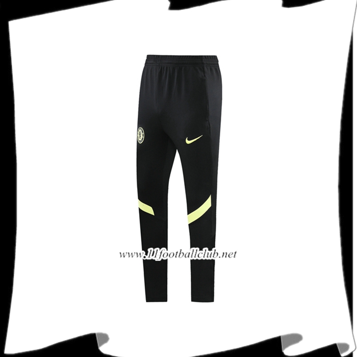 Le Nouveau Training Pantalon Foot FC Chelsea Noir 2021/2022 -1