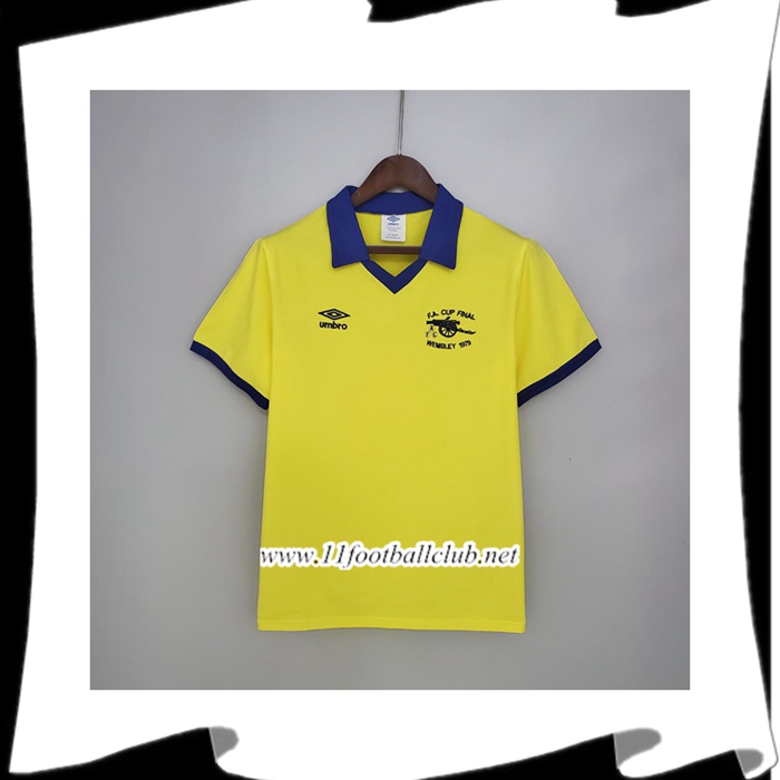 Le Nouveau Maillot de Foot Arsenal Retro Exterieur 1971/1979