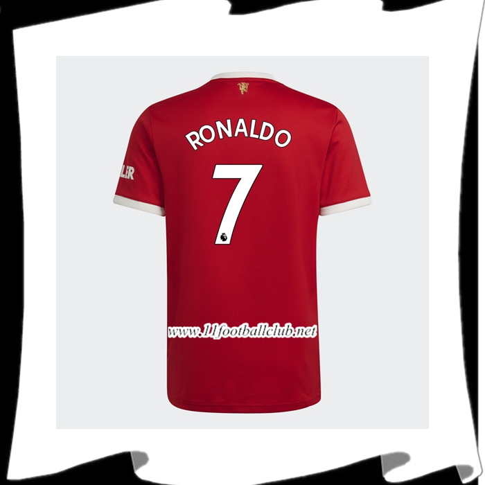 Nouveau Maillot Manchester United Ronaldo 7 Domicile 2021/2022