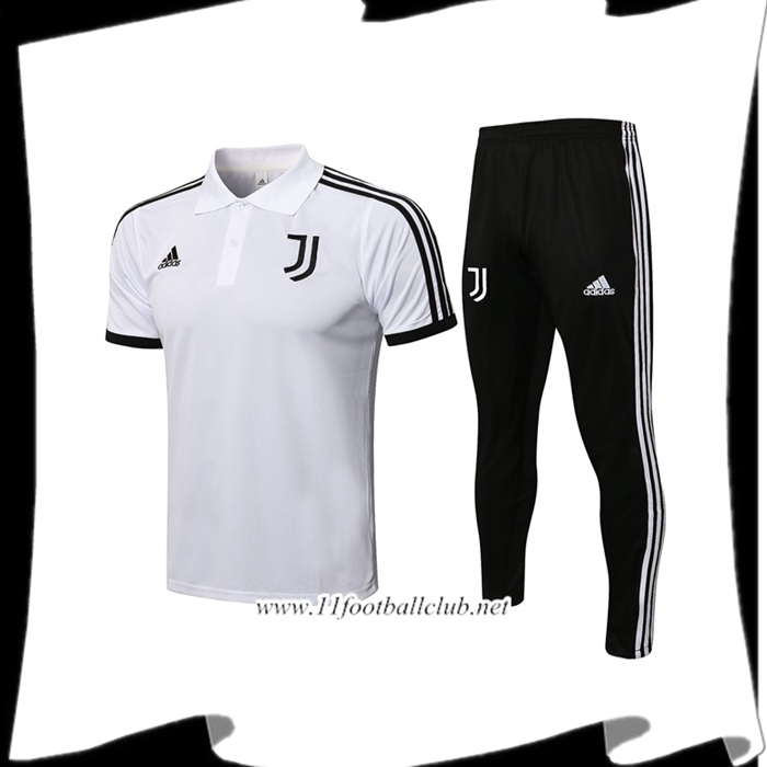 Le Nouveaux Ensemble Polo Juventus + Pantalon Blanc 2021/2022