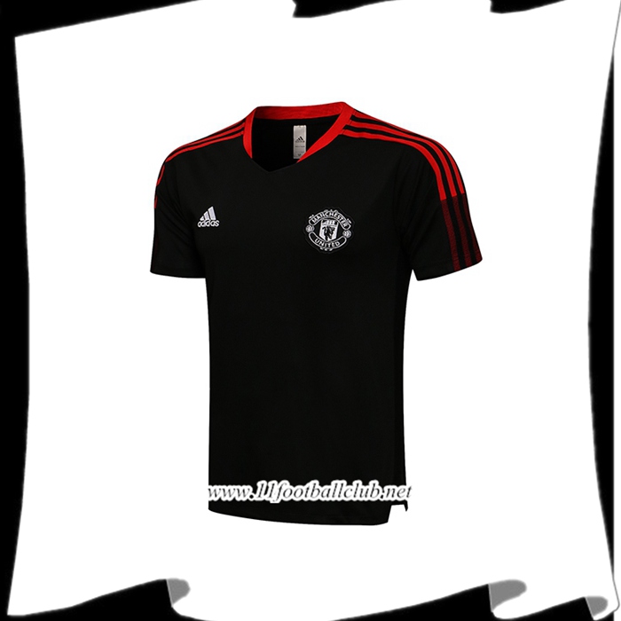 Le Nouveau Training T-Shirts Manchester United Noir 2021/2022