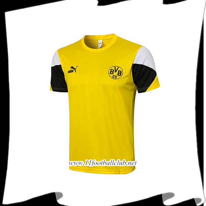 Le Nouveau Training T-Shirts Dortmund BVB Jaune/Noir 2021/2022
