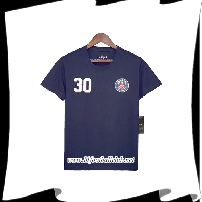 Le Nouveau Training T-Shirts Jordan PSG Bleu Marin 2021/2022 -1