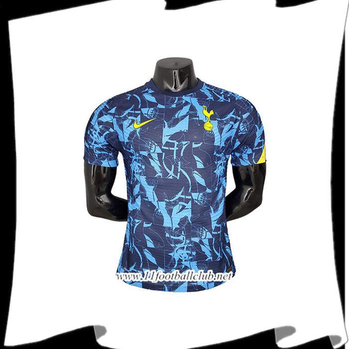 Le Nouveau Training T-Shirts Tottenham Hotspur Player Version Noir/Bleu 2021/2022
