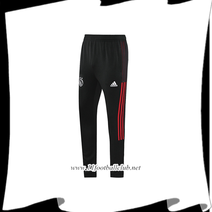 Le Nouveaux Training Pantalon Foot AFC Ajax Noir/Rouge 2021/2022