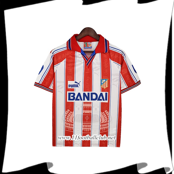 Le Nouveaux Maillot de Foot Atletico Madrid Retro Domicile 1996/1997