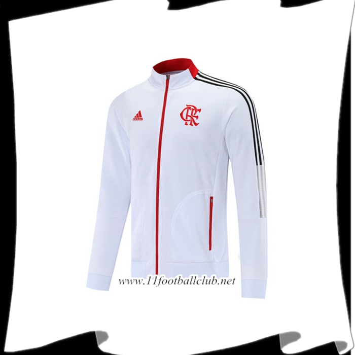 Le Nouveau Veste Foot Flamengo Blanc/Rouge 2021/2022