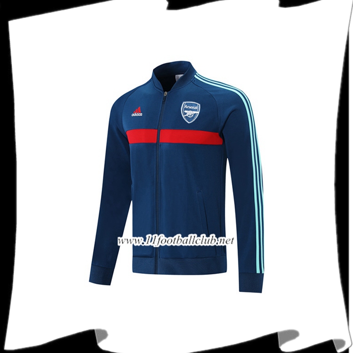 Le Nouveaux Veste Foot FC Arsenal Bleu Marin/Rouge 2021/2022