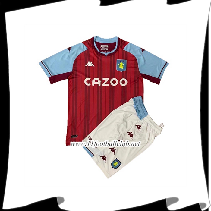 Le Nouveau Maillot Aston Villa Enfant Domicile 2021/2022