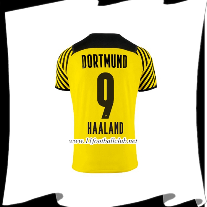 Le Nouveau Maillot Dortmund BVB (Haaland 9) Domicile 2021/2022