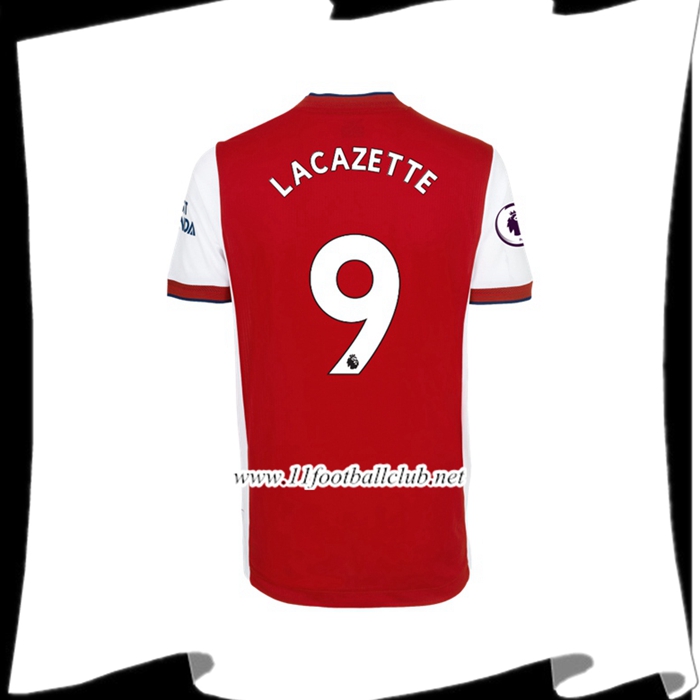 Le Nouveau Maillot FC Arsenal (Alexandre Lacazette 9) Domicile 2021/2022