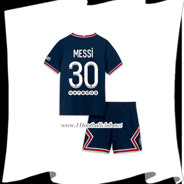 Le Nouveau Maillot Jordan PSG (Messi 30) Enfant Domicile 2021/2022