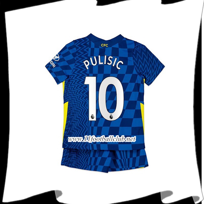 Le Nouveaux Maillot FC Chelsea (Pulisic 10) Enfant Domicile 2021/2022