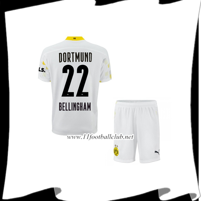 Le Nouveau Maillot Dortmund BVB (Bellingham 22) Enfant Third 2021/2022