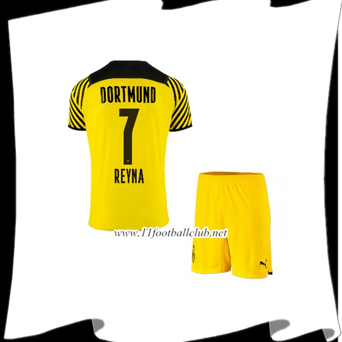 Le Nouveau Maillot Dortmund BVB (Reyna 7) Enfant Domicile 2021/2022