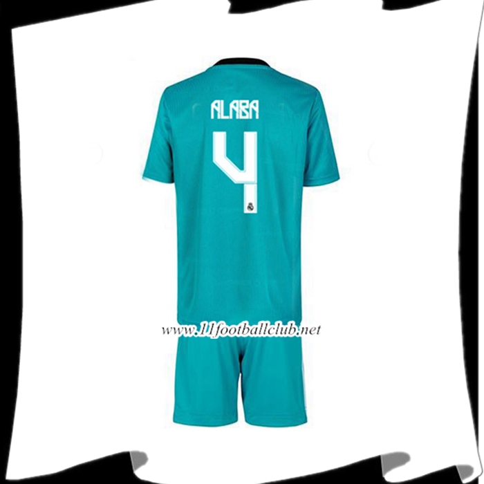 Le Nouveau Maillot Real Madrid (Alaba 4) Enfant Third 2021/2022