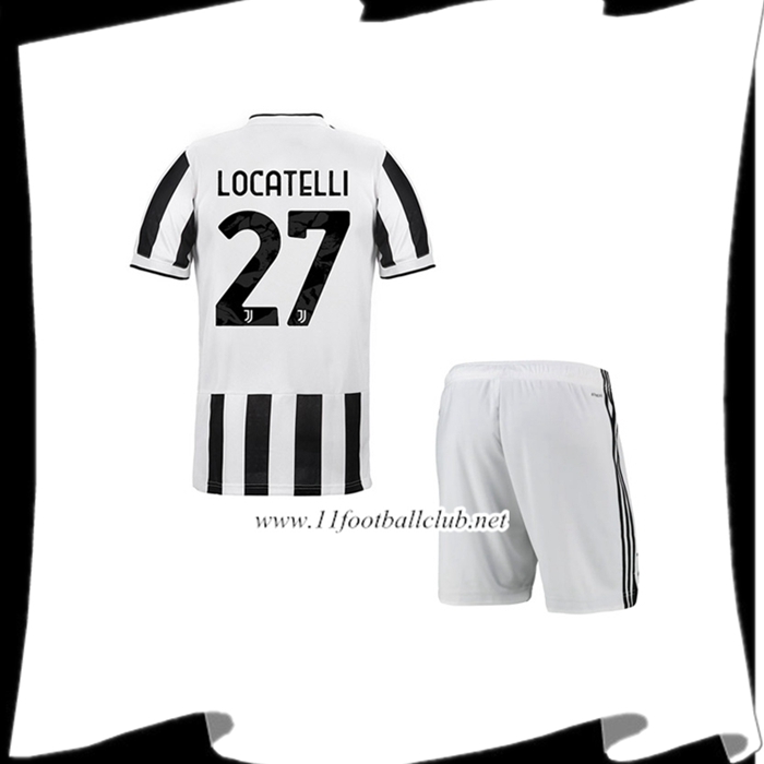 Le Nouveau Maillot Juventus (LOCATELLI 27) Enfant Domicile 2021/2022