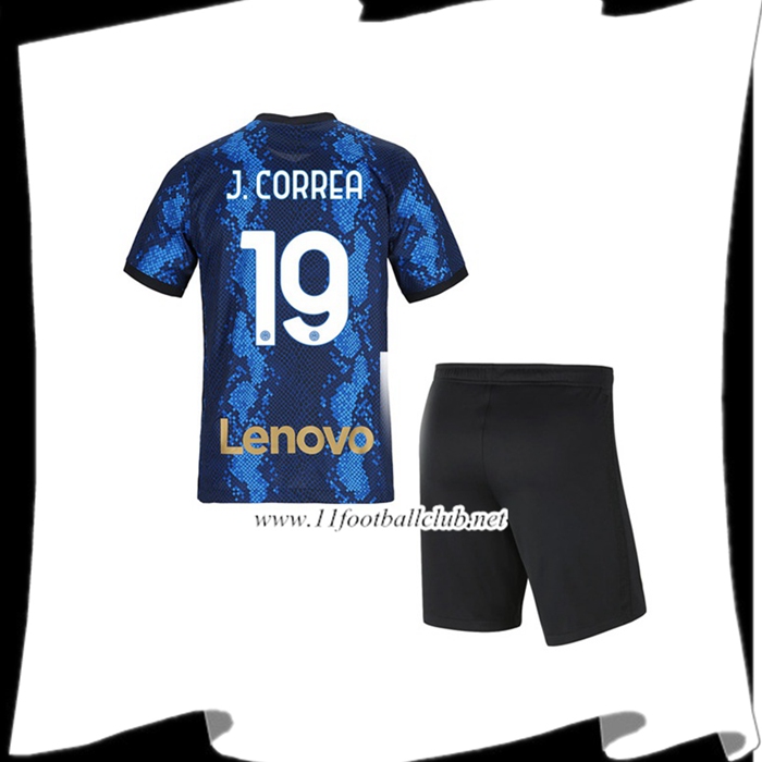 Le Nouveaux Maillot Inter Milan (J.CORREA 19) Enfant Domicile 2021/2022