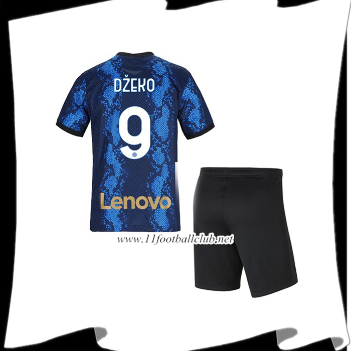 Le Nouveau Maillot Inter Milan (DZEKO 9) Enfant Domicile 2021/2022