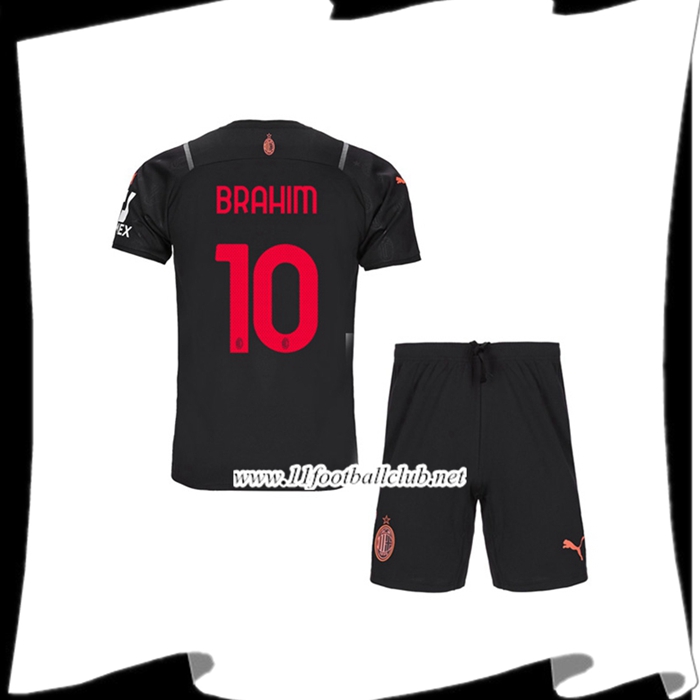 Le Nouveaux Maillot AC Milan (BRAHIM 10) Enfant Third 2021/2022
